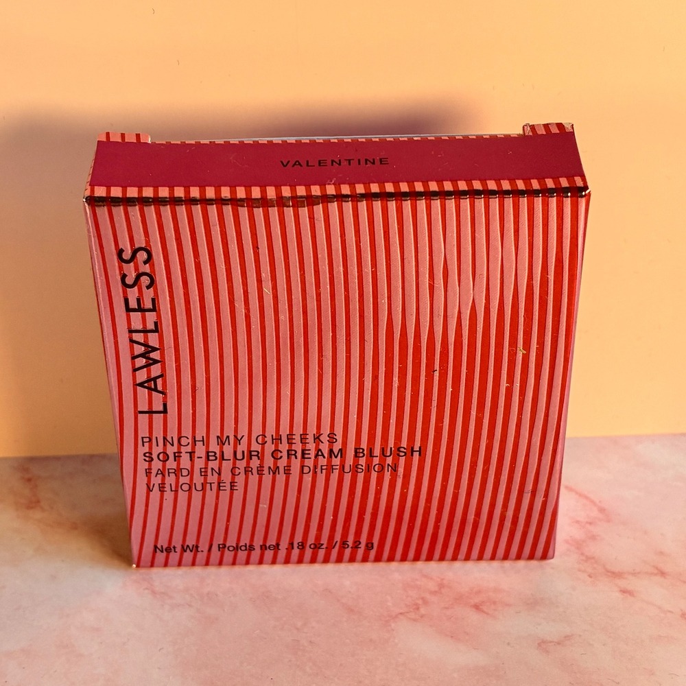 Lawless Pinch My Cheeks Soft Blur Cream Blush Valentine Pink Cheek Tint